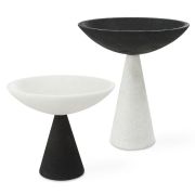 Black and White Pedestal