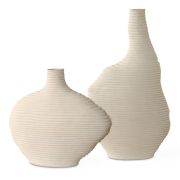 Matte White Ceramic Vase