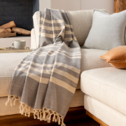 Coastal Stripe Woven Throw
