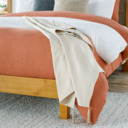 Beige Throw
